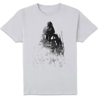 Star Wars Faded Vader Unisex T-Shirt - White - undefined undefined