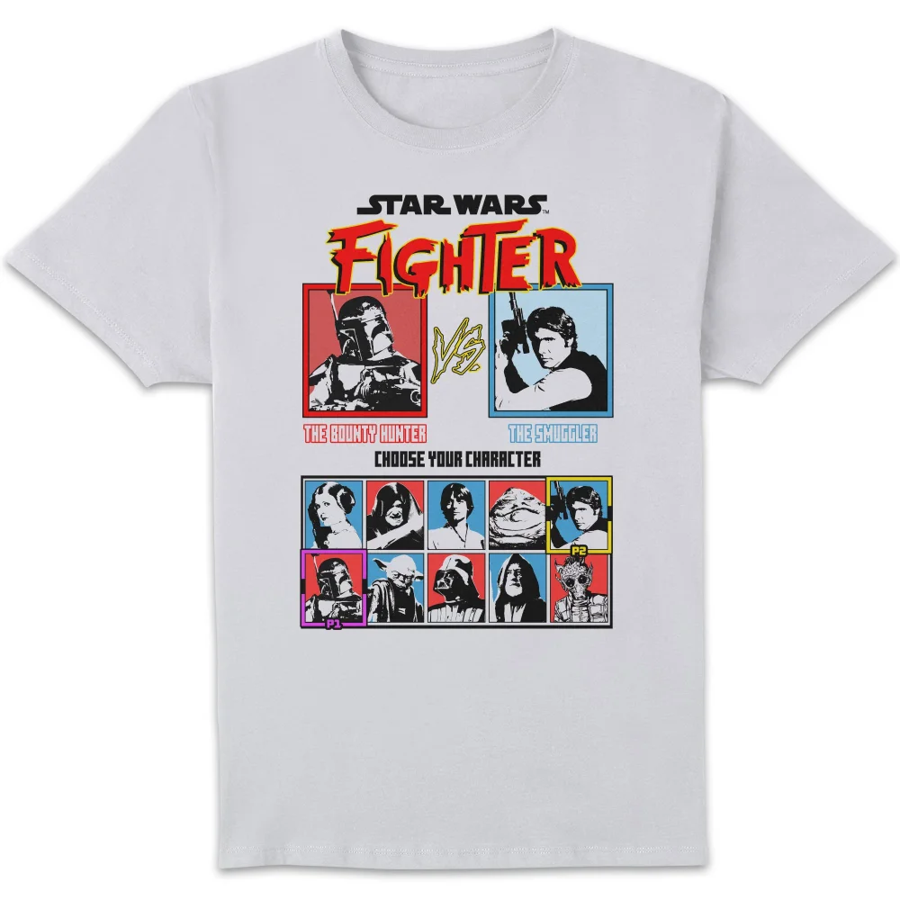 Star Wars Vs Screen Unisex T-Shirt - White - S Bild 1