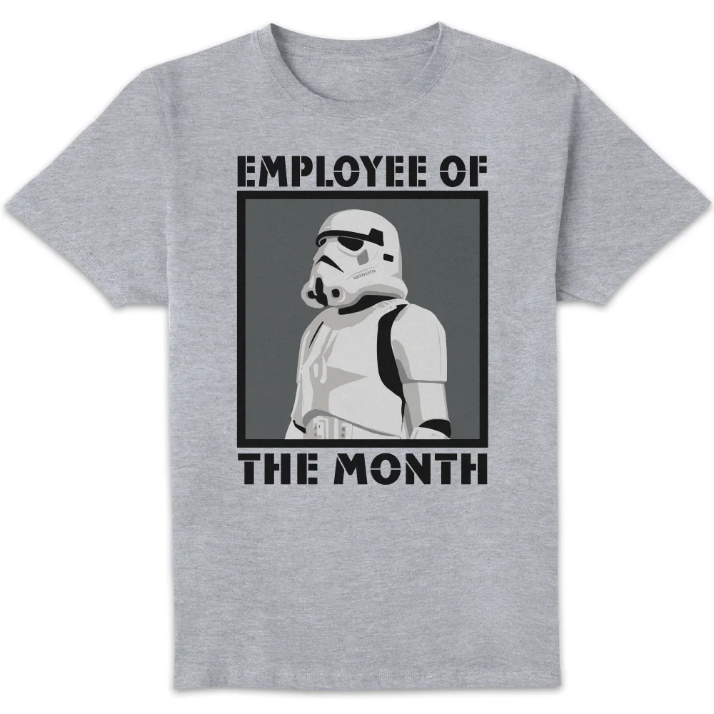 Star Wars Employee Of The Month Unisex T-Shirt - Grey - S Bild 1