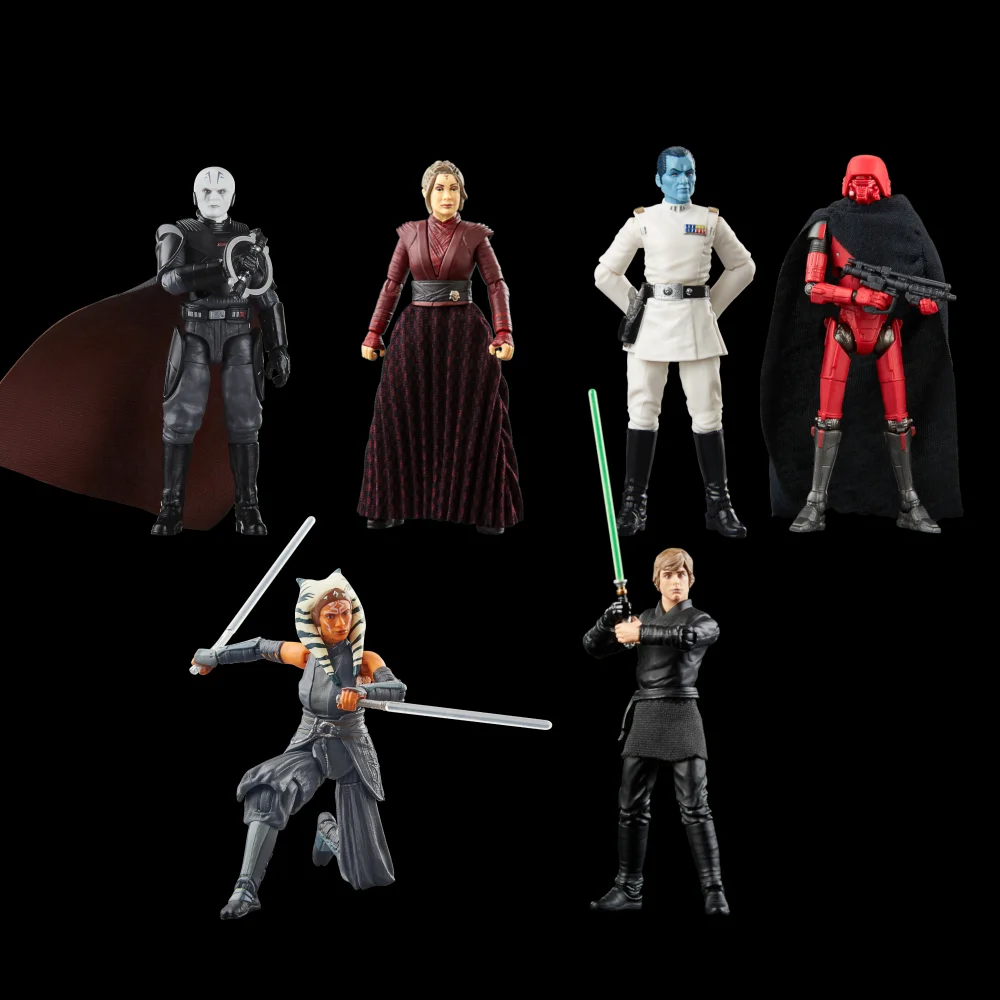 Hasbro Star Wars Disney+ The Vintage Collection 6 Action Figure Bundle (3.75") Bild 1
