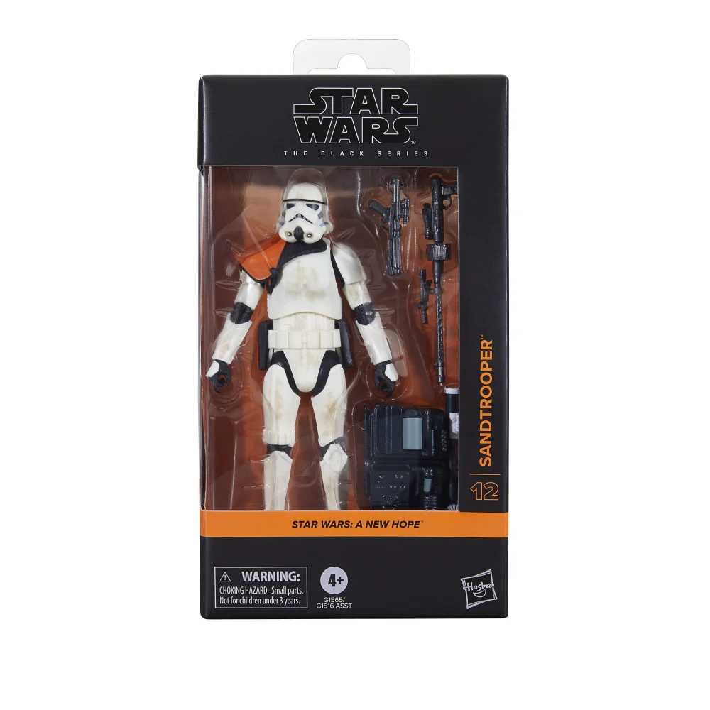 Hasbro Star Wars The Black Series Sandtrooper, Star Wars: A New Hope Collectible Action Figure (6”) Bild 1