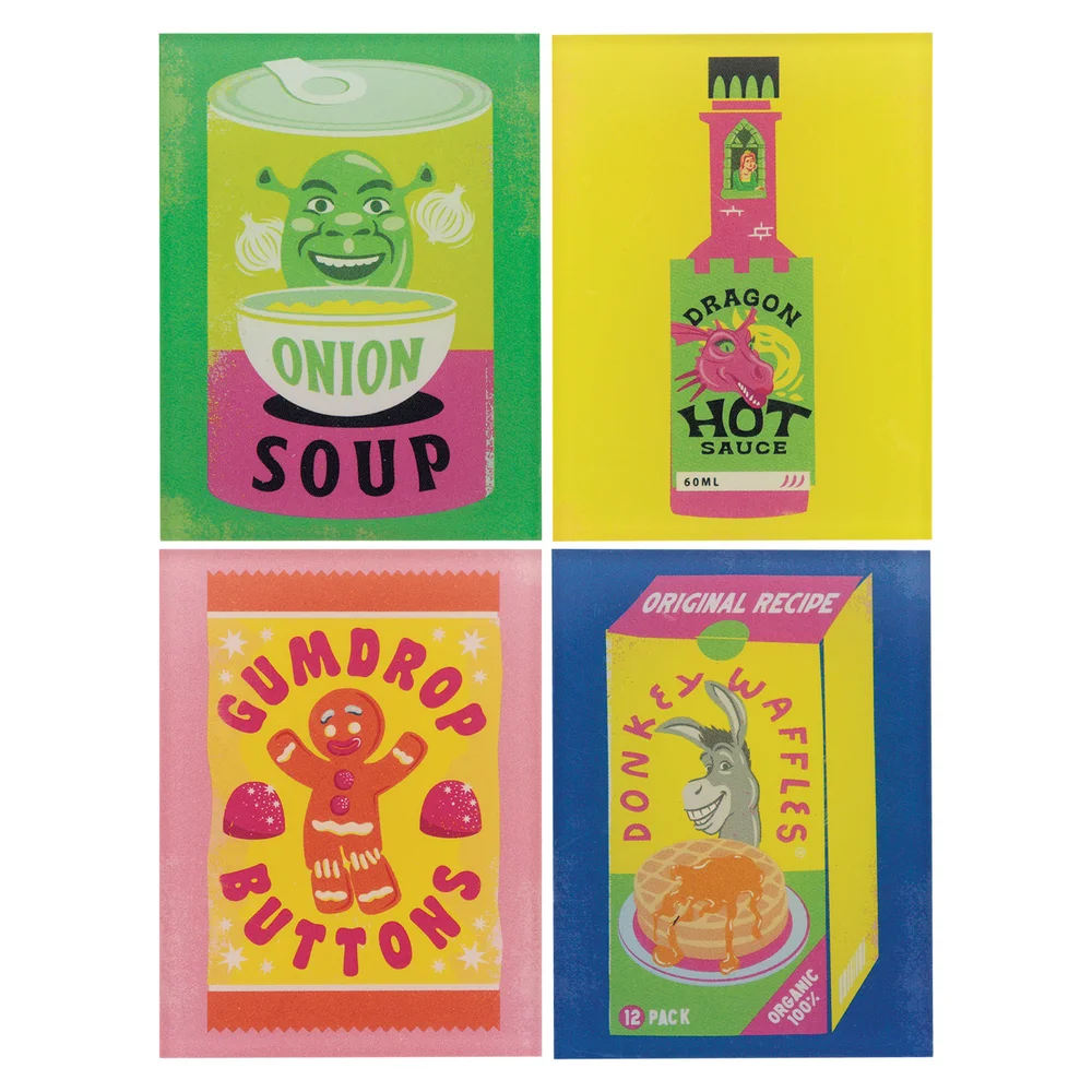 Shrek Set of Four Magnets Bild 1