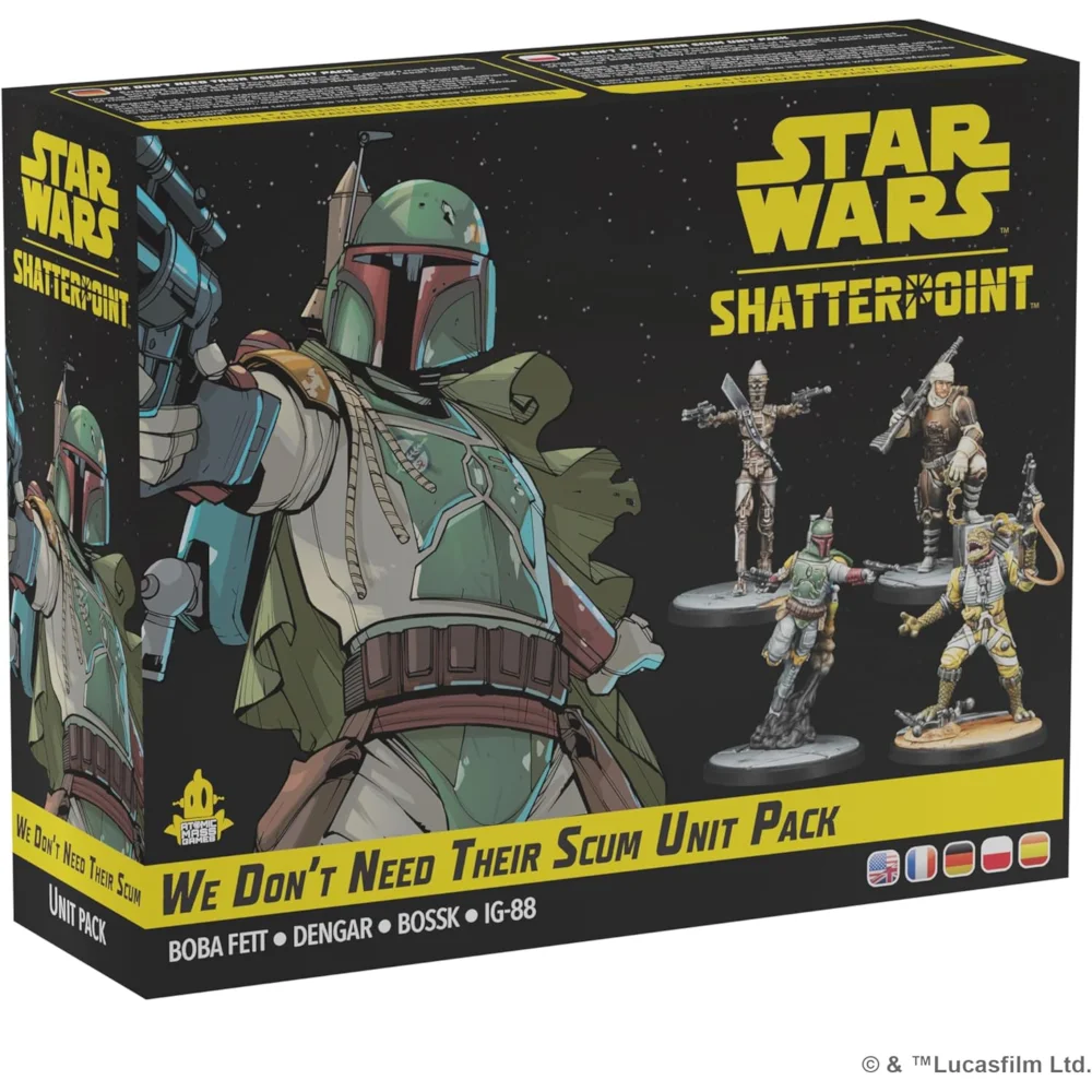 Star Wars: Shatterpoint Game We Don’t Need Their Scum Squad Pack Bild 1