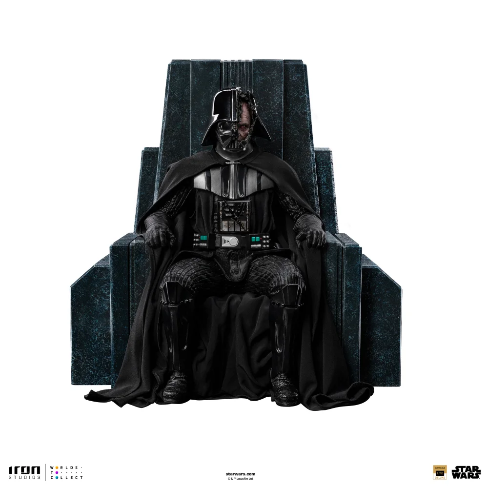 Iron Studios Star Wars Darth Vader on Throne Art Scale 1/10 Statue Bild 1