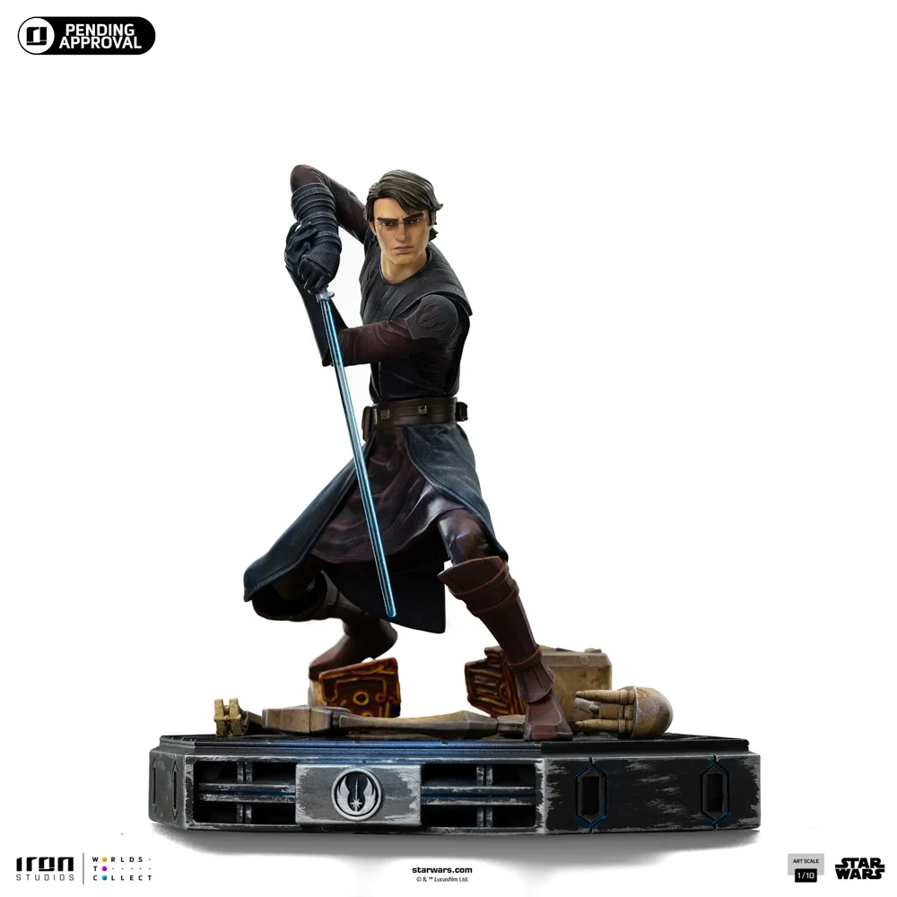 Iron Studios Star Wars: Clone Wars Anakin Skywalker Art Scale 1/10 Statue Bild 1