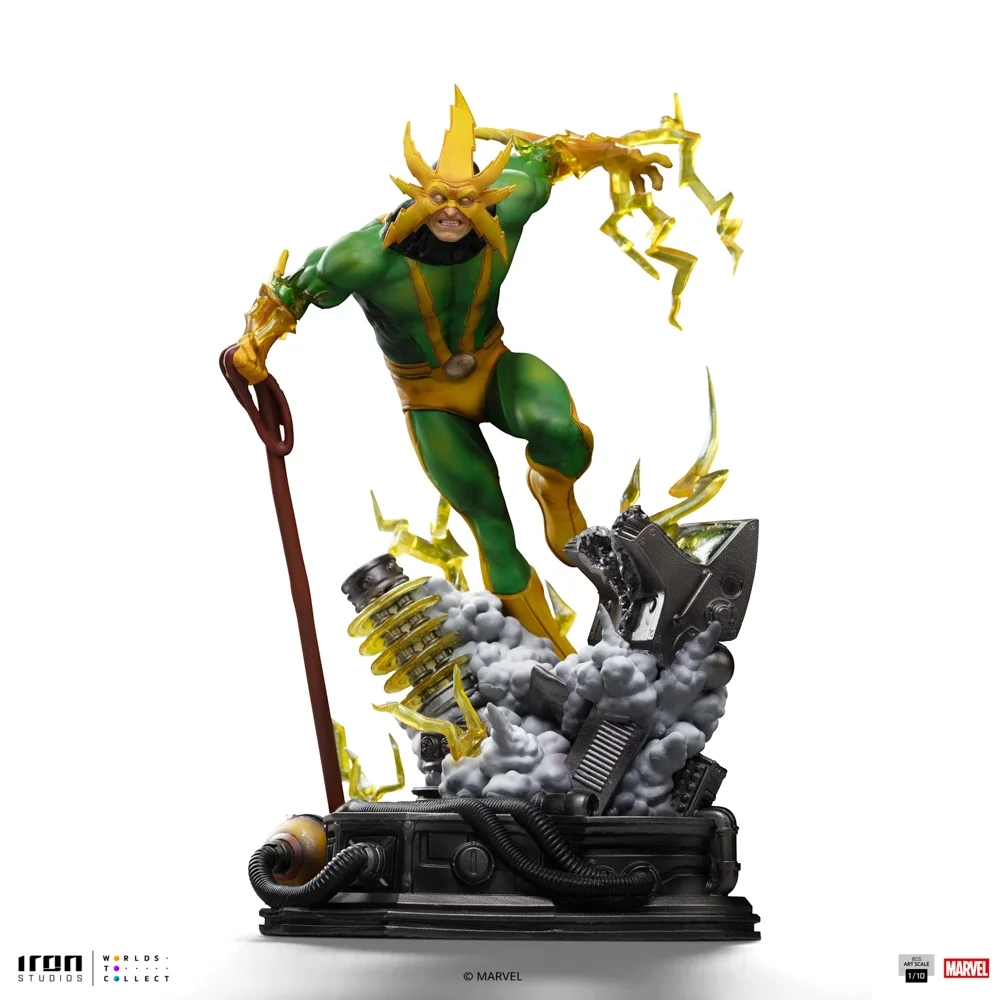 Iron Studios Spider-Man vs Villains Electro - Spider-Man vs Villains Diorama BDS Art Scale 1/10 Statue Bild 1