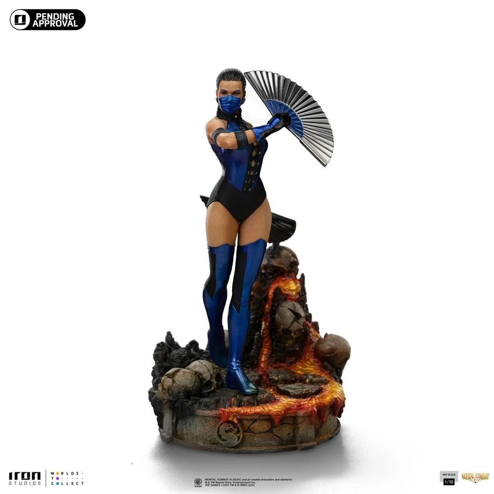 Iron Studios Mortal Kombat Kitana Art Scale 1/10 Statue Bild 1