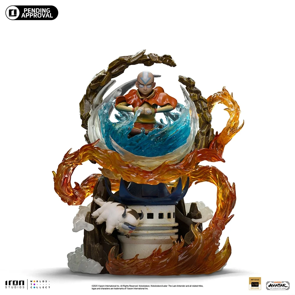 Iron Studios Avatar: The Last Airbender Aang Deluxe Art Scale 1/10 Statue Bild 1