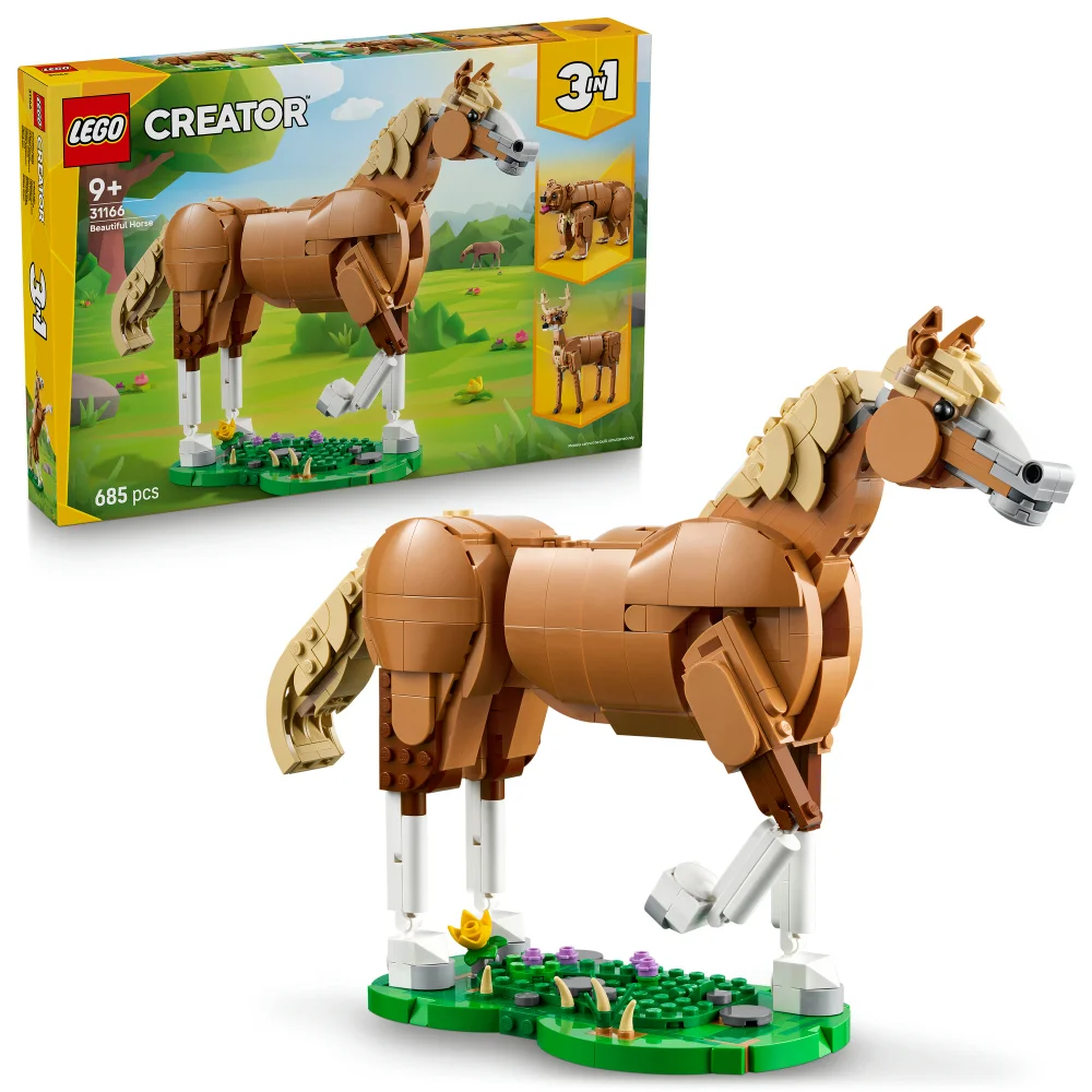 LEGO® Creator 3in1 Beautiful Horse Toy Animal Building Set 31166 Bild 1