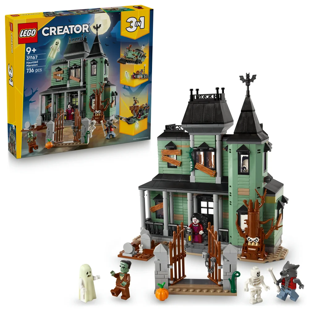LEGO® Creator 3in1 Haunted Mansion House Building Toy 31167 Bild 1