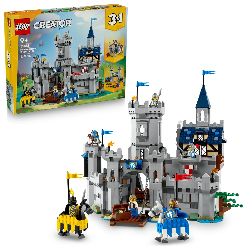 LEGO® Creator 3in1 Medieval Horse Knight Castle Playset Building Toy 31168 Bild 1