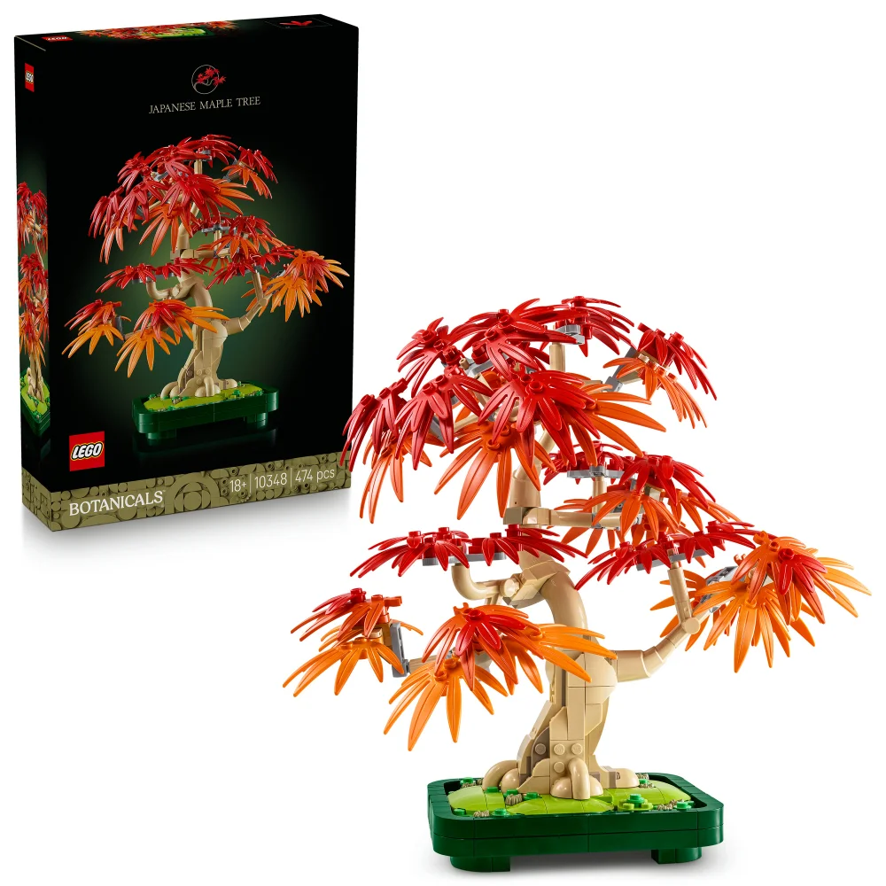 LEGO Botanicals Japanese Red Maple Bonsai Tree DIY Set 10348 Bild 1