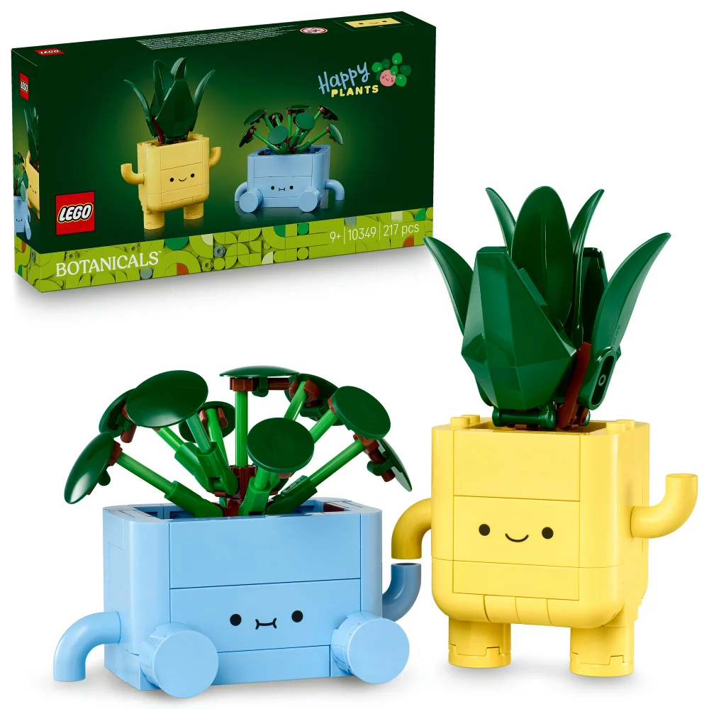 LEGO Botanicals Happy Plants Home Decor Building Set 10349 Bild 1