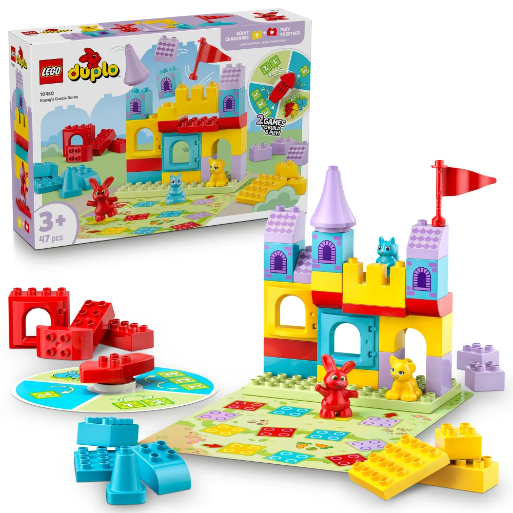 LEGO® DUPLO® Hopsy’s Castle Game Learn-Through-Play Building Toy 10450 Bild 1