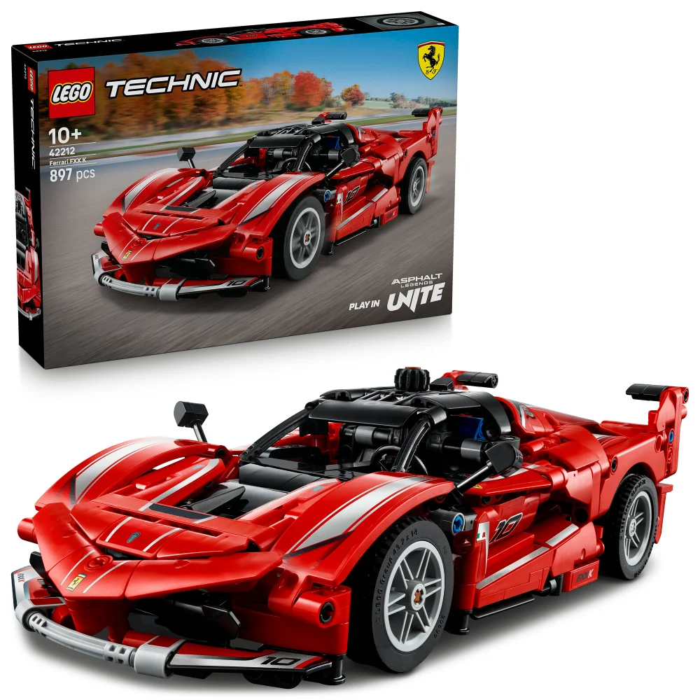 LEGO Technic Ferrari FXX K Model Race Car Toy for Kids 42212 Bild 1