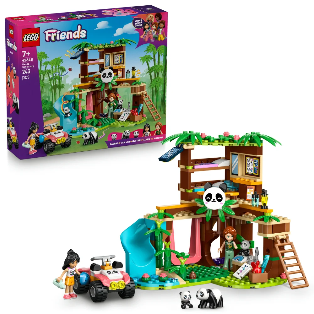 LEGO® Friends Panda Sanctuary Animal Care Building Set Toy 42648 Bild 1