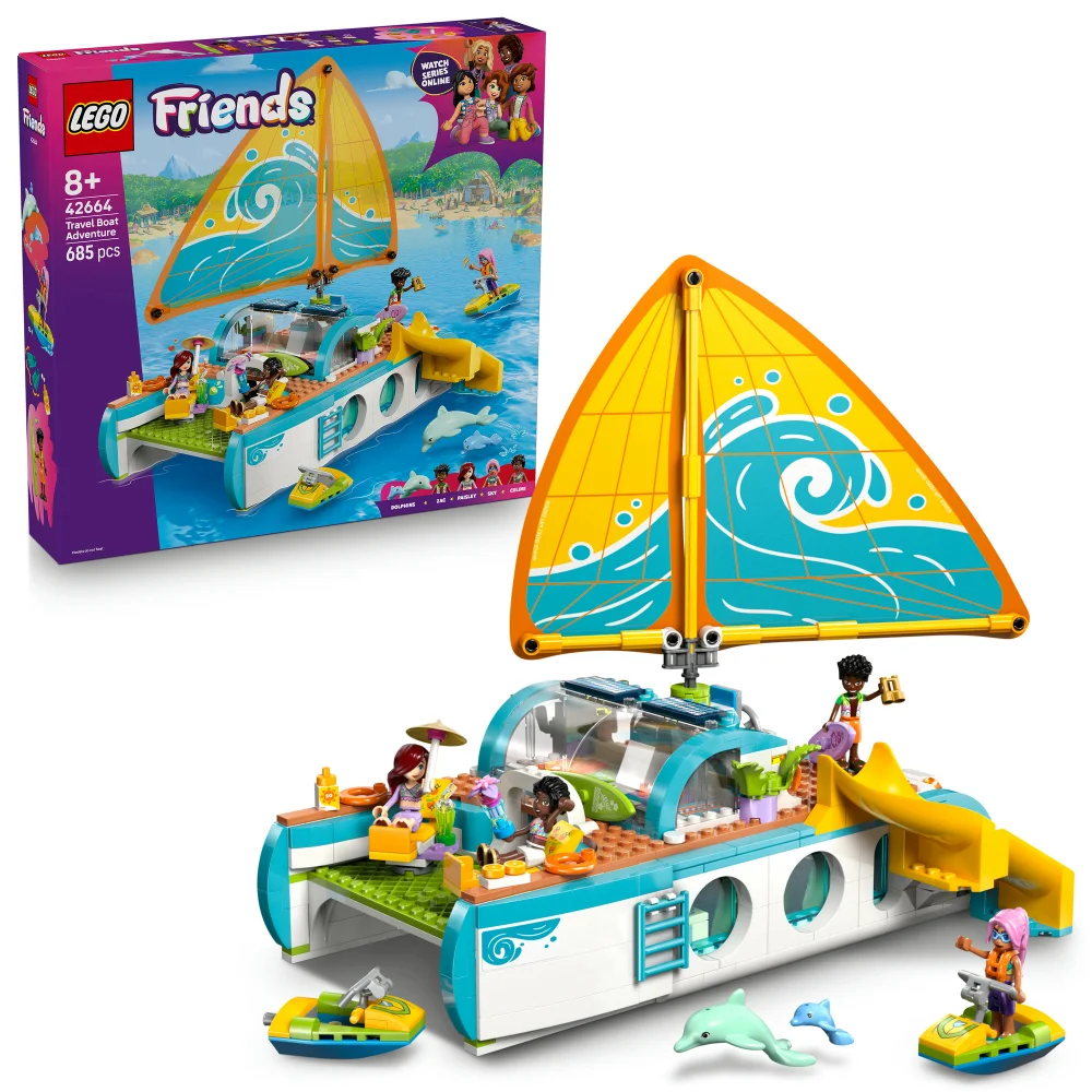 LEGO® Friends Travel Boat Adventure Building Kit Role-Play Toy 42664 Bild 1