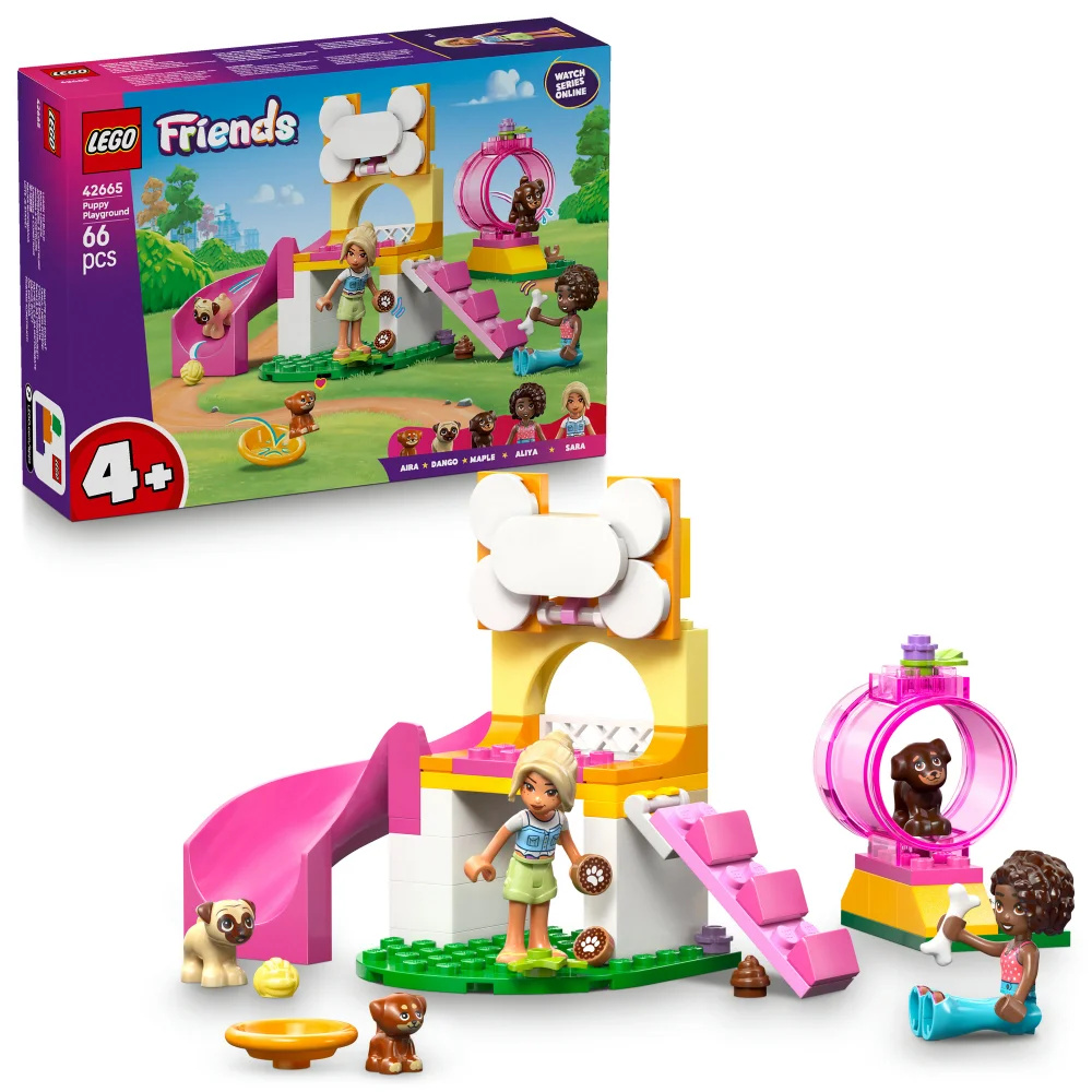 LEGO® Friends Puppy Playground Building Kit, Dog Toy for Pretend Play 42665 Bild 1