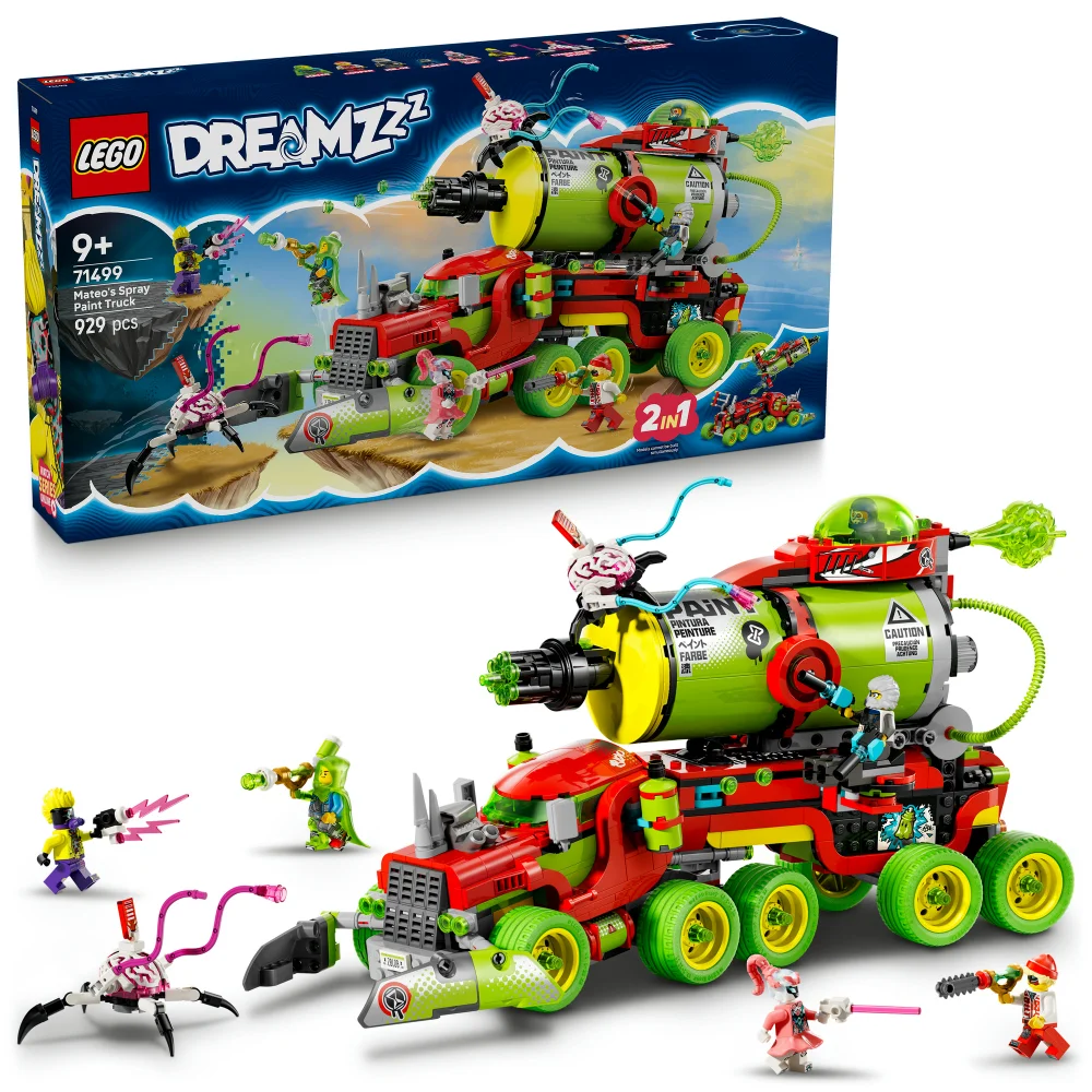 LEGO® DREAMZzz™ Mateo’s Spray Paint Truck Toy 71499 Bild 1