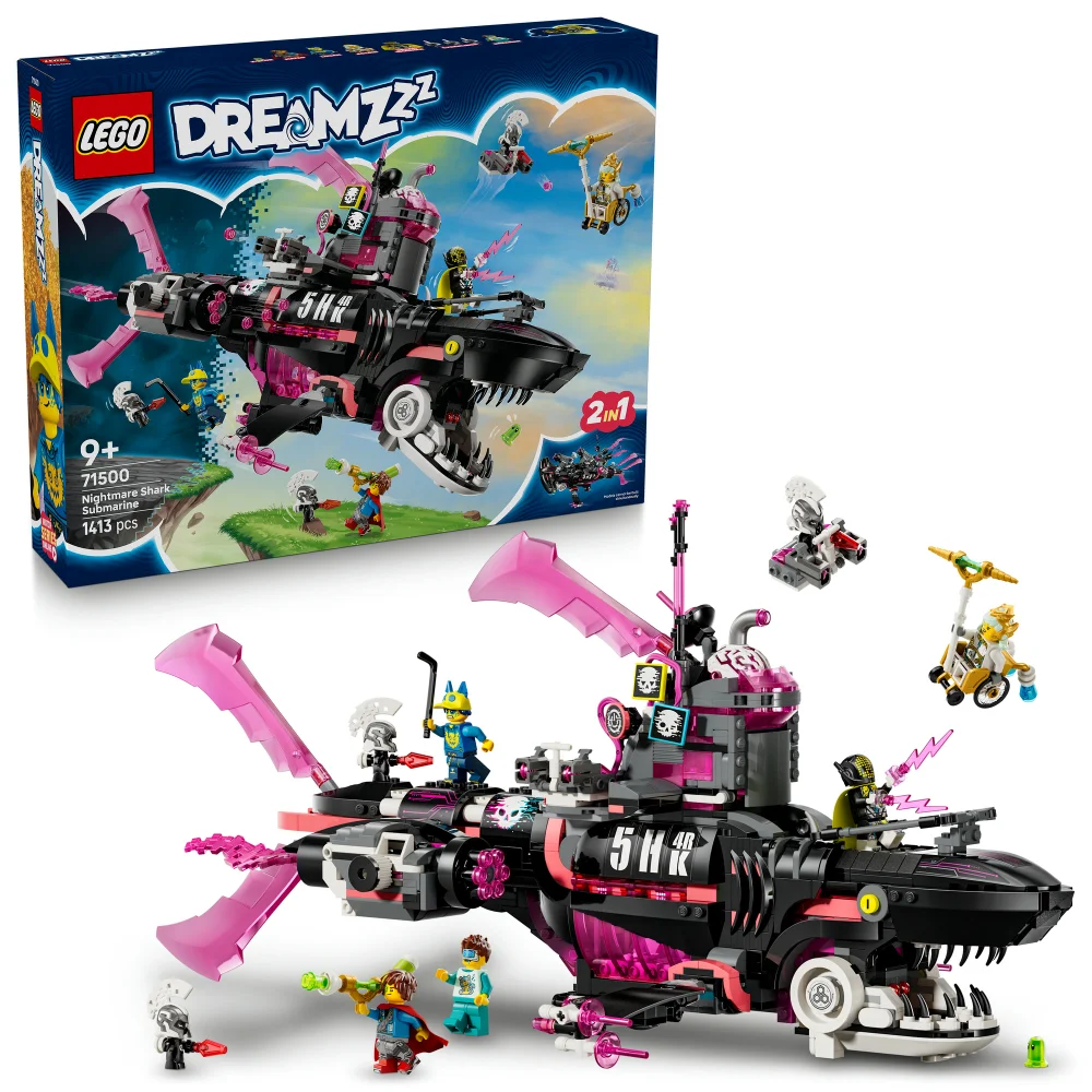 LEGO® DREAMZzz™ Nightmare Shark Submarine Toy 71500 Bild 1