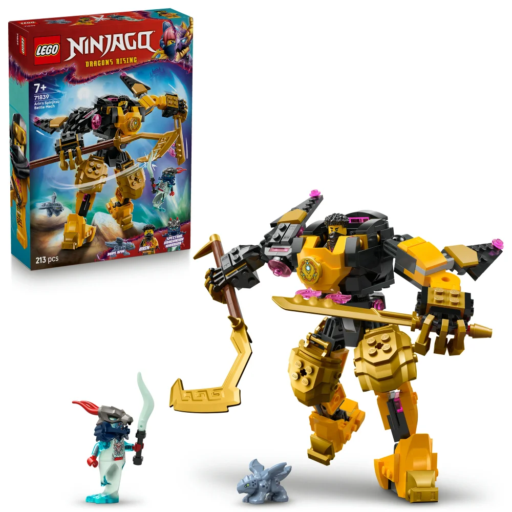 LEGO® NINJAGO® Arin’s Spinjitzu Battle Mech Toy Set 71839 Bild 1