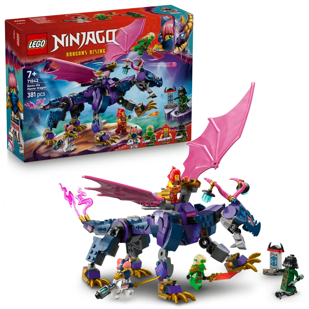 LEGO® NINJAGO® Rontu the Master Dragon Toy Set 71842 Bild 1