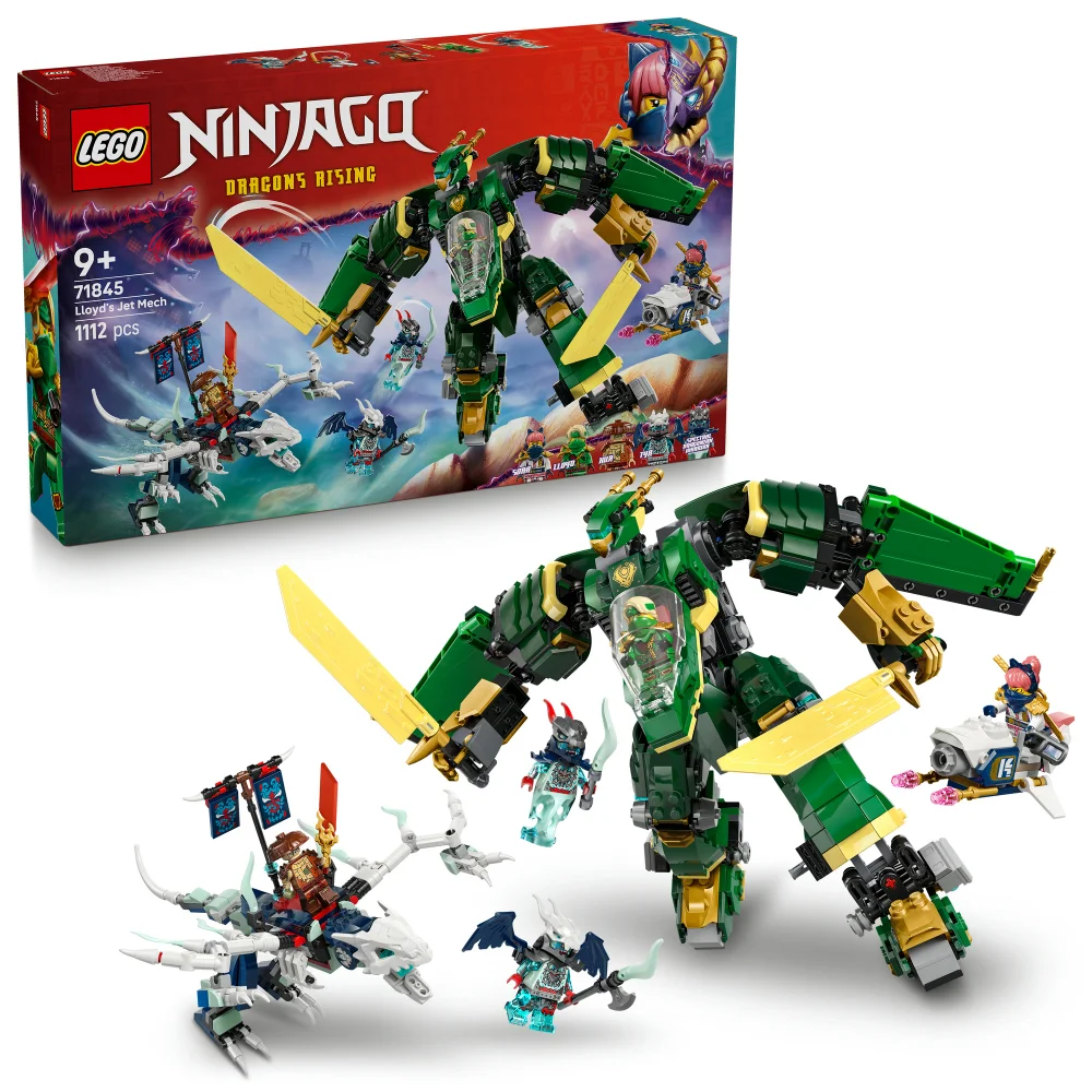 LEGO® NINJAGO® Lloyd’s Jet Mech Ninja Toy Building Kit 71845 Bild 1