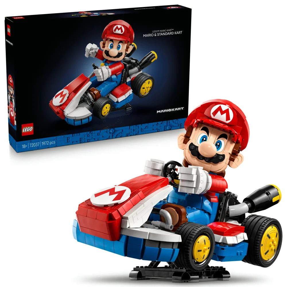 LEGO Mario Kart – Mario & Standard Kart Building Set 72037 Bild 1