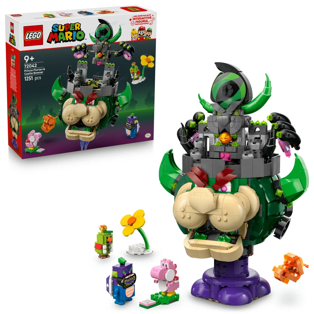 LEGO® Super Mario™ Prince Florian & Castle Bowser Toy for Pretend Play 72042 Bild 1