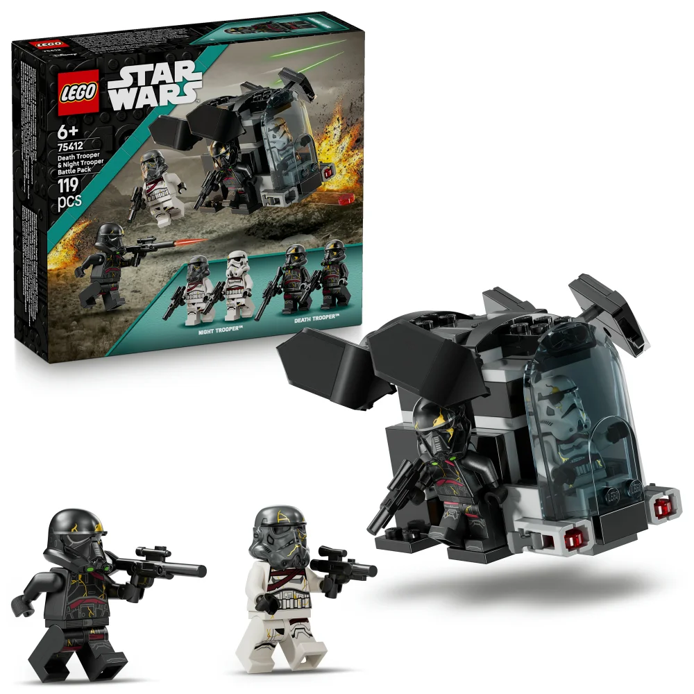 LEGO® Star Wars™ Death Trooper & Night Trooper Battle Pack Building Toy 75412 Bild 1