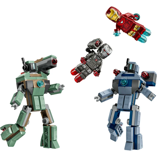 LEGO® | Marvel Iron Man & War Machine vs. Hammer Drones Building Toy 76320