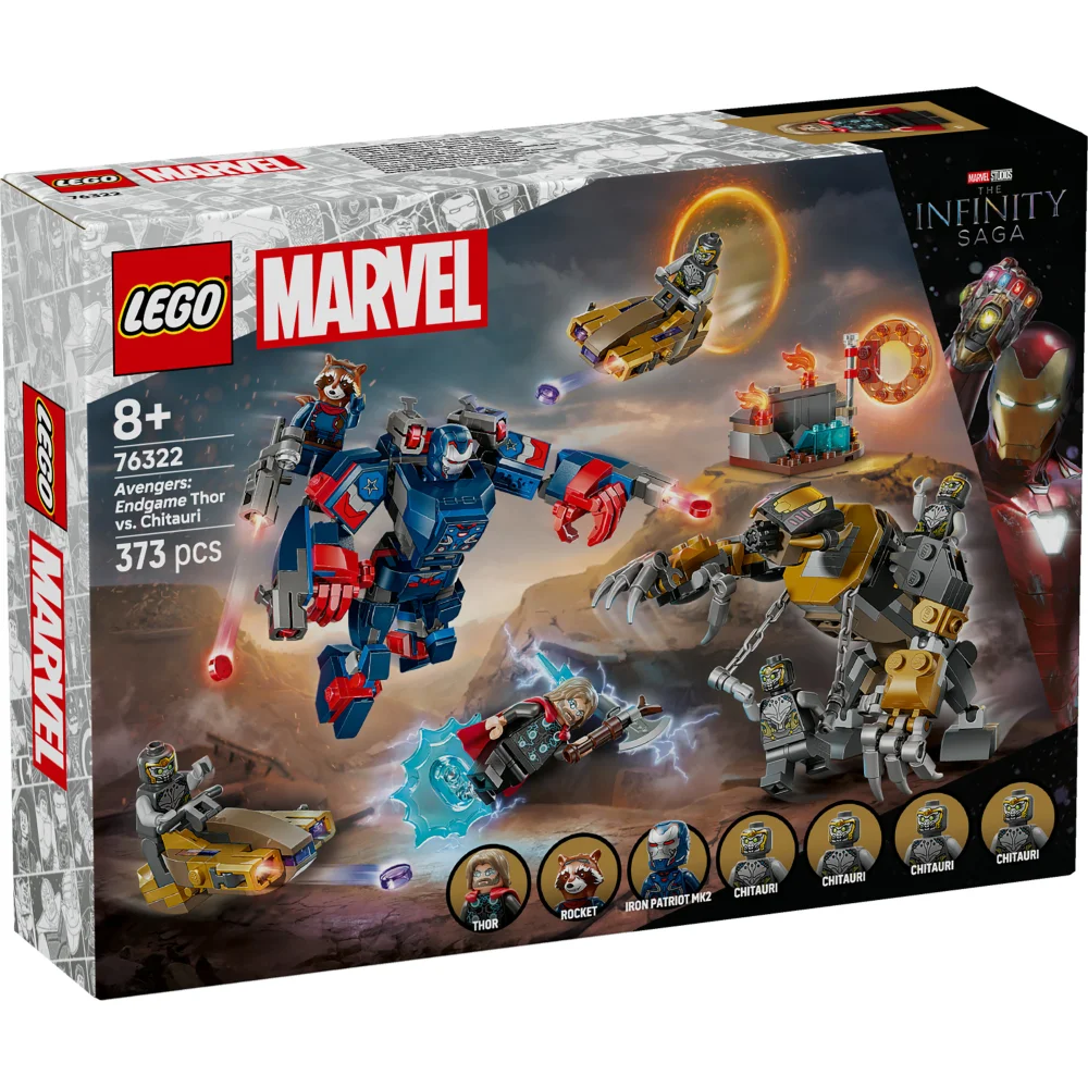 LEGO® | Marvel Avengers: Endgame Thor vs. Chitauri Super Hero Action 76322 Bild 1