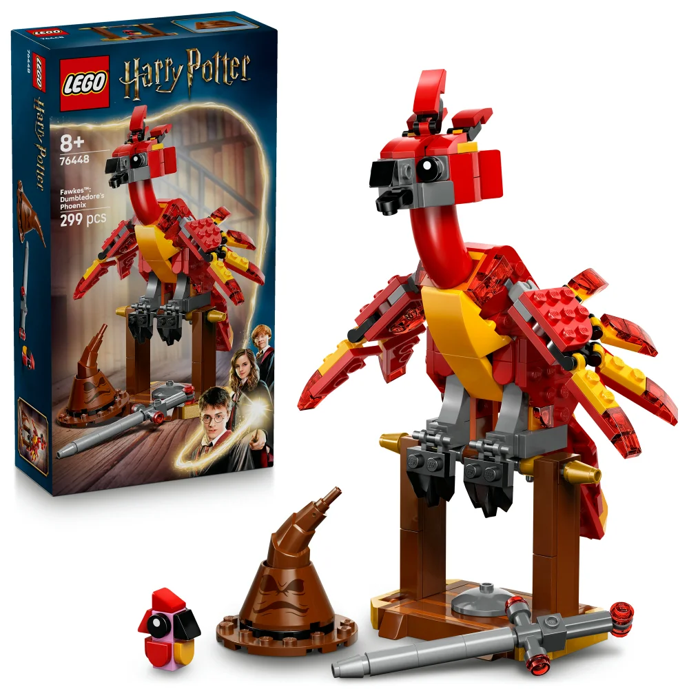 LEGO Harry Potter Fawkes: Dumbledore’s Phoenix Toy Set 76448 Bild 1