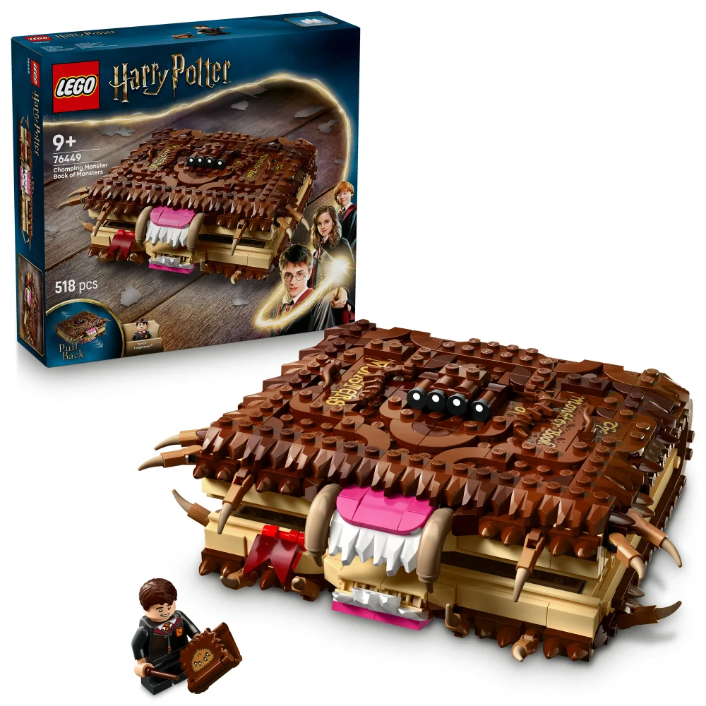 LEGO Harry Potter Chomping Monster Book of Monsters 76449 Bild 1