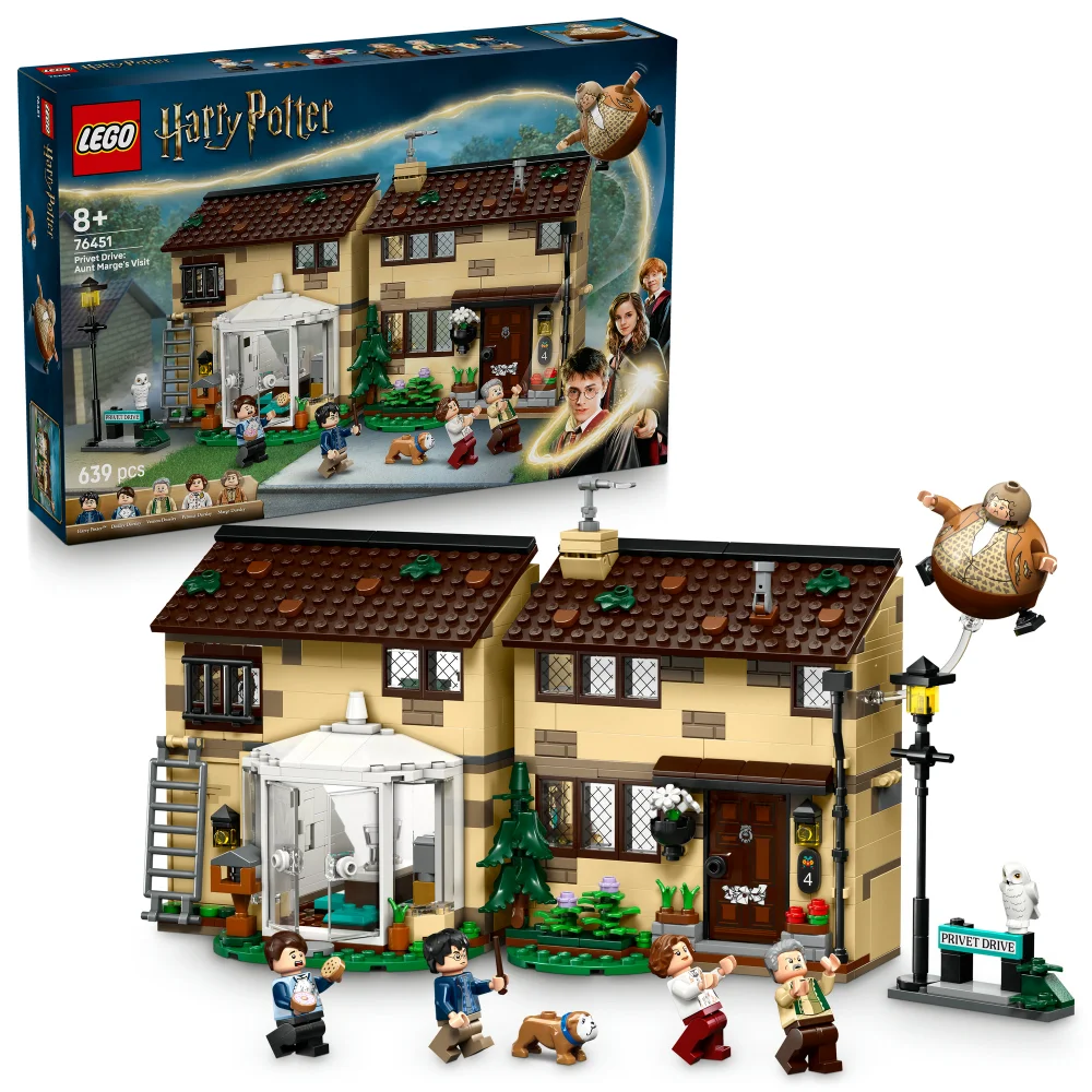 LEGO Harry Potter Privet Drive: Aunt Marge’s Visit Set 76451 Bild 1