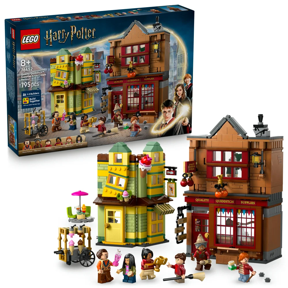 LEGO Harry Potter Quality Quidditch Supplies & Ice Cream Parlour 76452 Bild 1