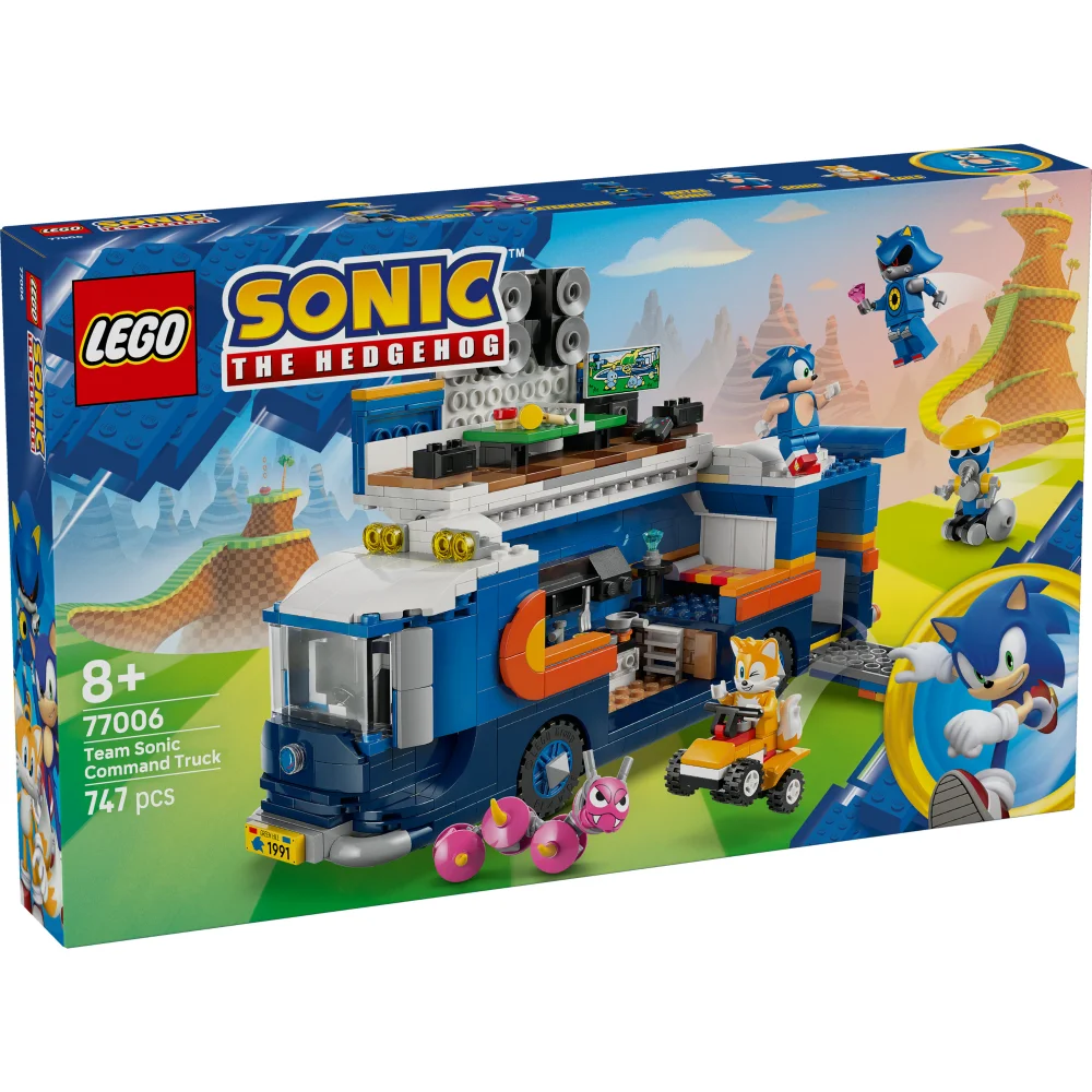 LEGO® Sonic the Hedgehog™ Team Sonic Command Truck Toy Gaming Merch 77006 Bild 1