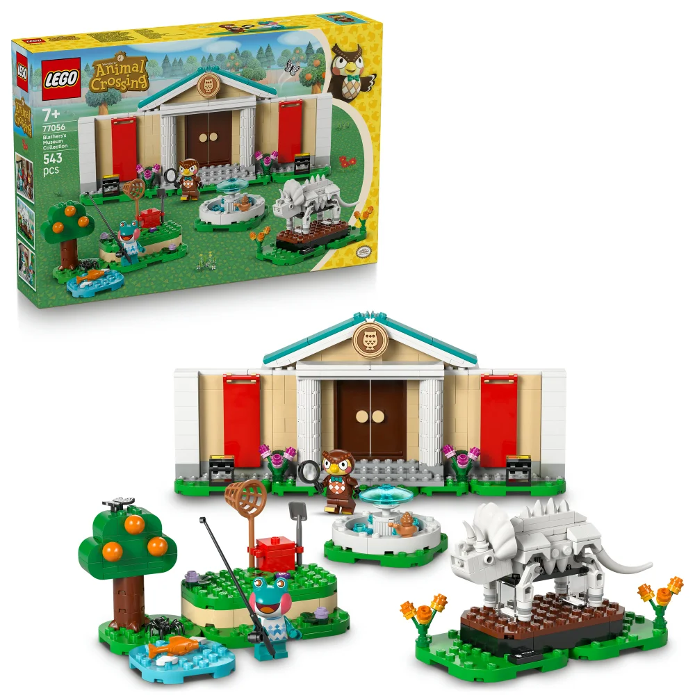 LEGO® Animal Crossing™ Blathers’s Museum Collection Model Kit Building Set 77056 Bild 1