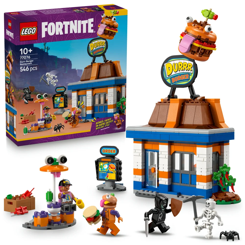 LEGO® Fortnite® Durrr Burger Restaurant Video Game Toy 77076 Bild 1