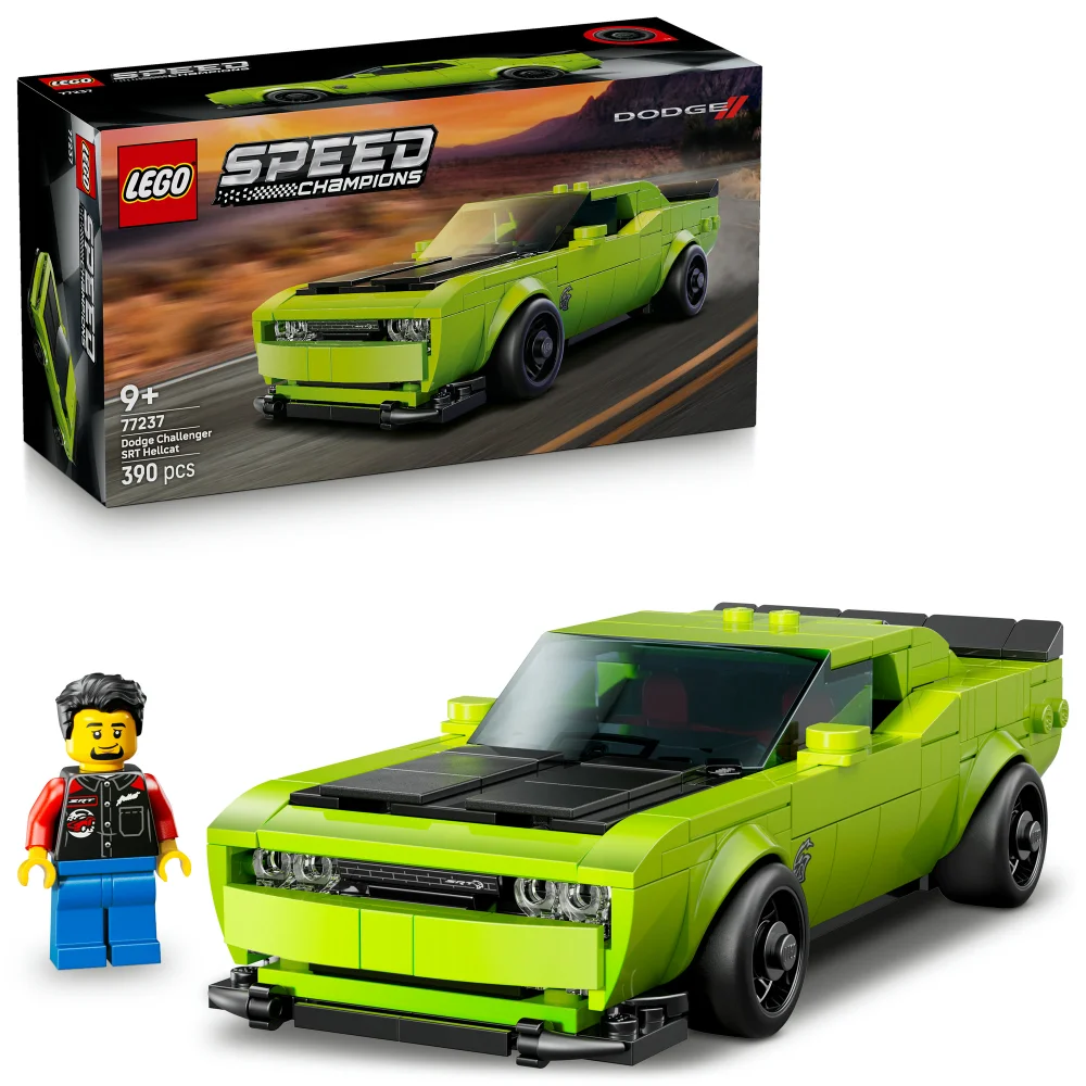 LEGO® Speed Champions Dodge Challenger SRT Hellcat Sports Car Toy 77237 Bild 1