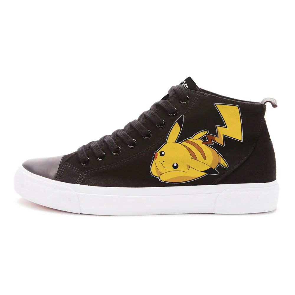 Pokémon Pikachu High Top - Black/White - UK 8 / EU 42 / US Men's 8.5 / US Women's 10 Bild 1