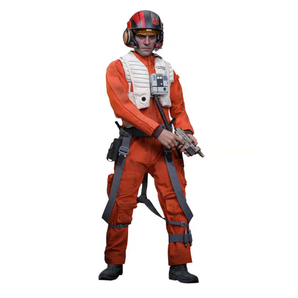 Hot Toys Star Wars The Force Awakens 1/6 Poe Dameron Figure Bild 1