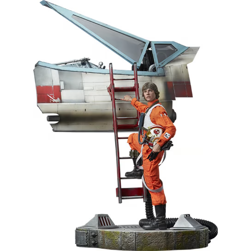 Sideshow Star Wars Luke Skywalker & X-Wing: Red Five Premium Format Figure Bild 1