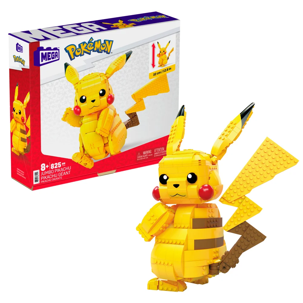 MEGA Pokémon Jumbo Pikachu Set Bild 1