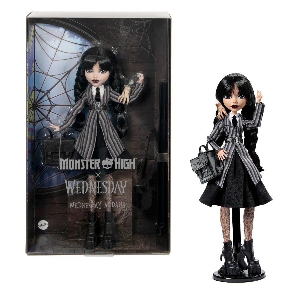 Monster High Wednesday: Wednesday Addams Collectible Doll Bild 1