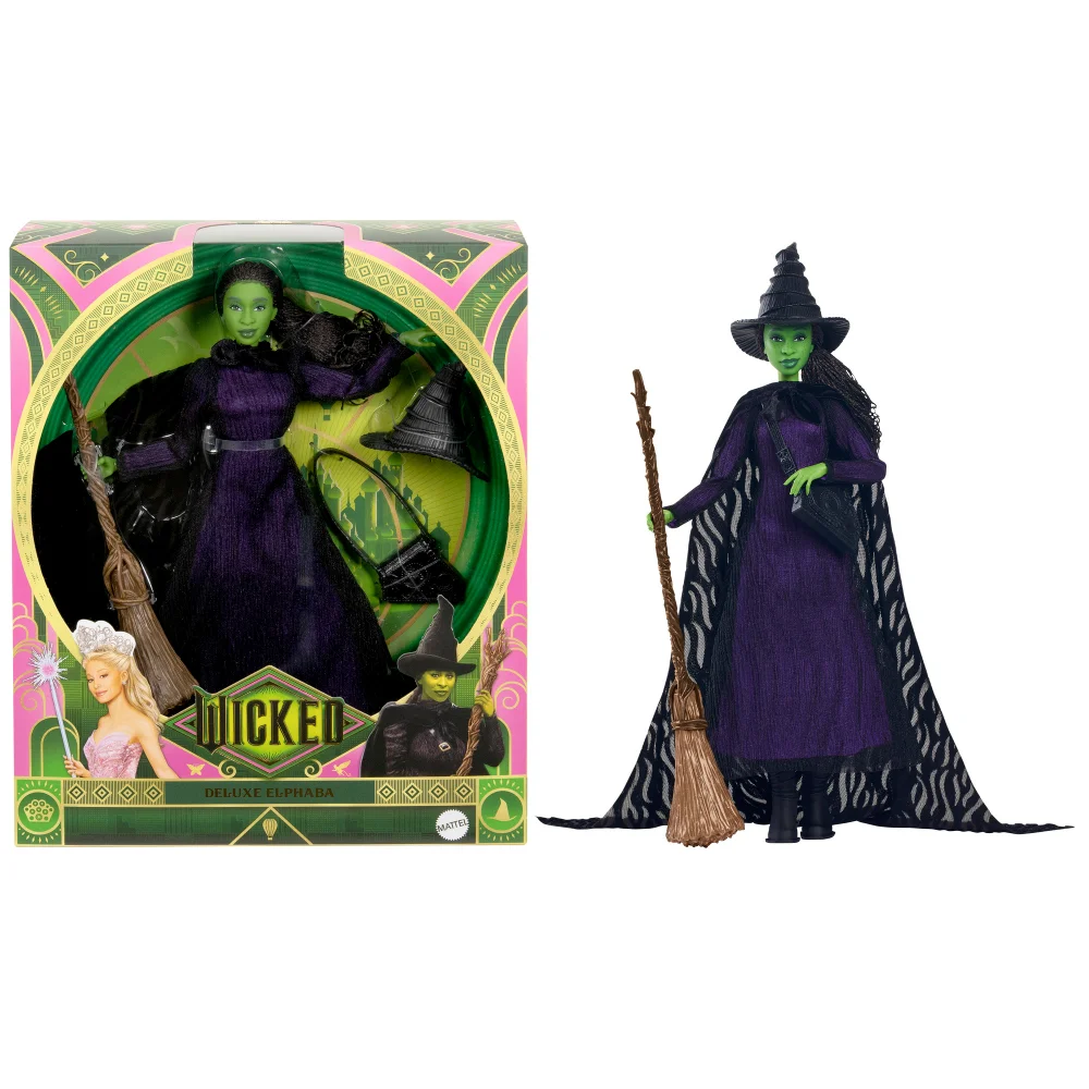 Wicked Deluxe Elphaba Collectible Doll Bild 1