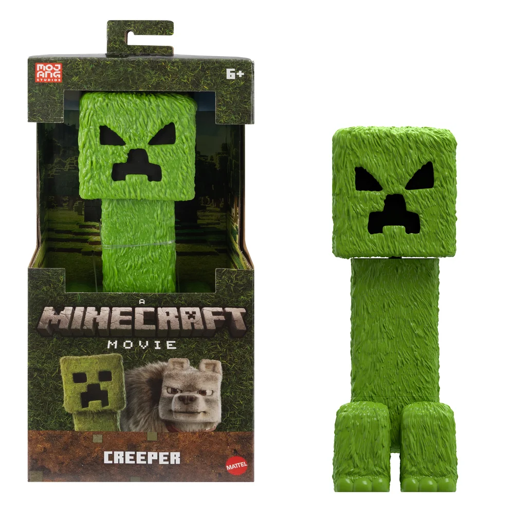 Minecraft Movie Large Creeper Action Figure (12") Bild 1