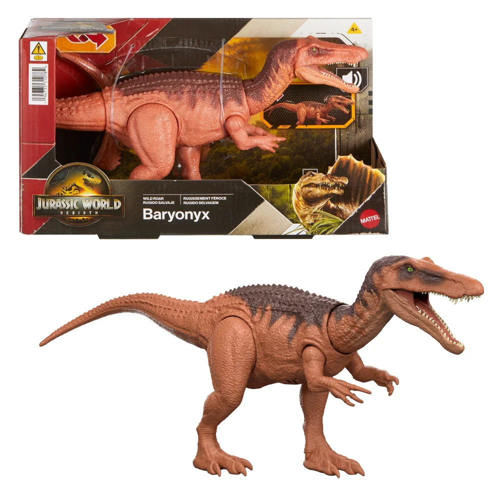 Jurassic World Saga Wild Roar: Baryonyx Dinosaur Figure Bild 1
