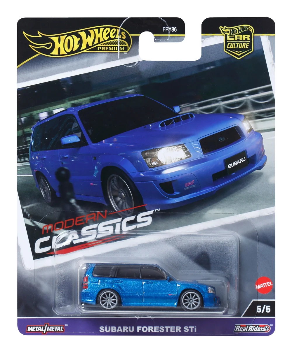 Hot Wheels Premium Car Modern Classics Subaru Forester STI Bild 1