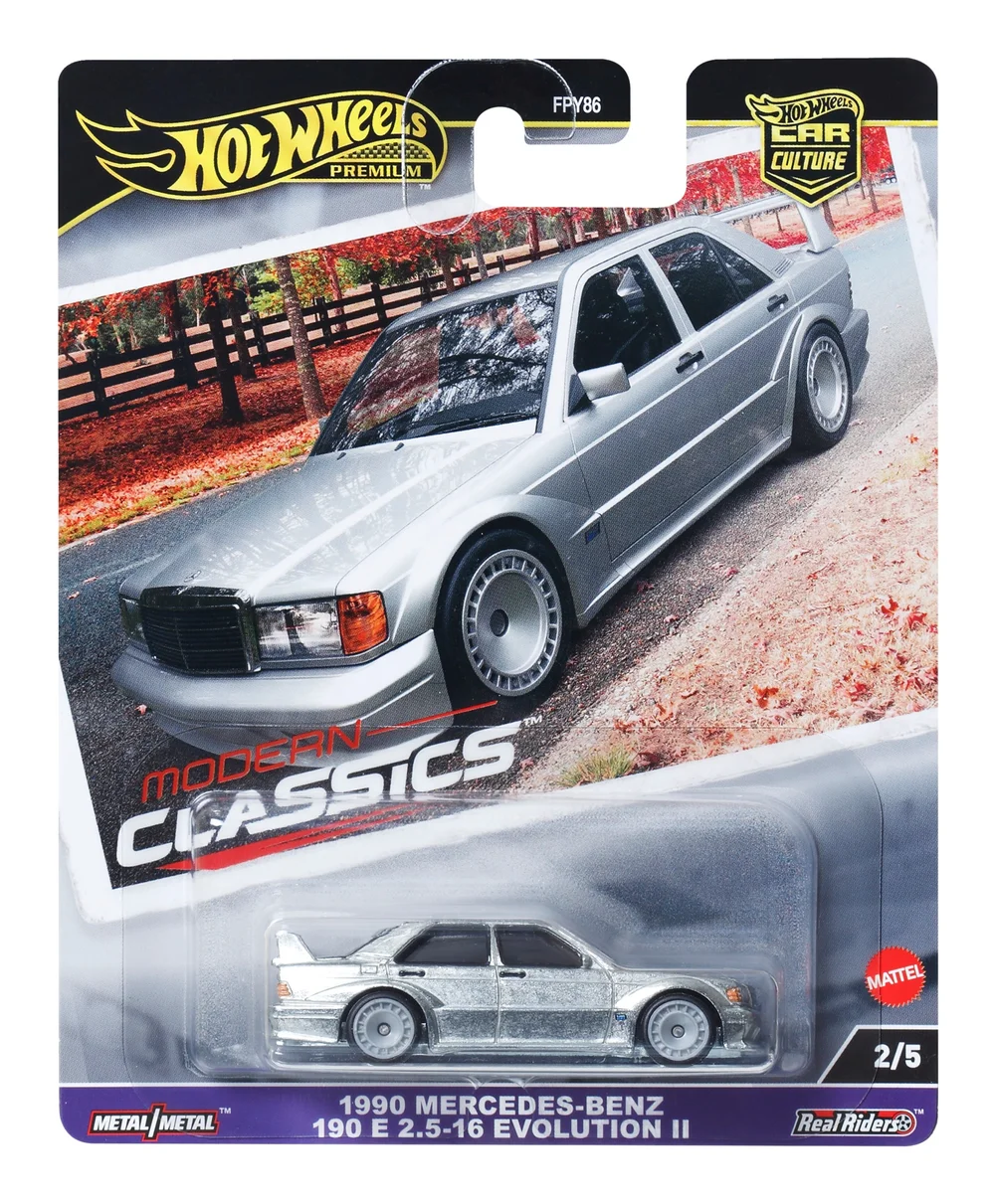 Hot Wheels Premium Car Modern Classics Mercedes-Benz 190E 2.5-1.6 Bild 1